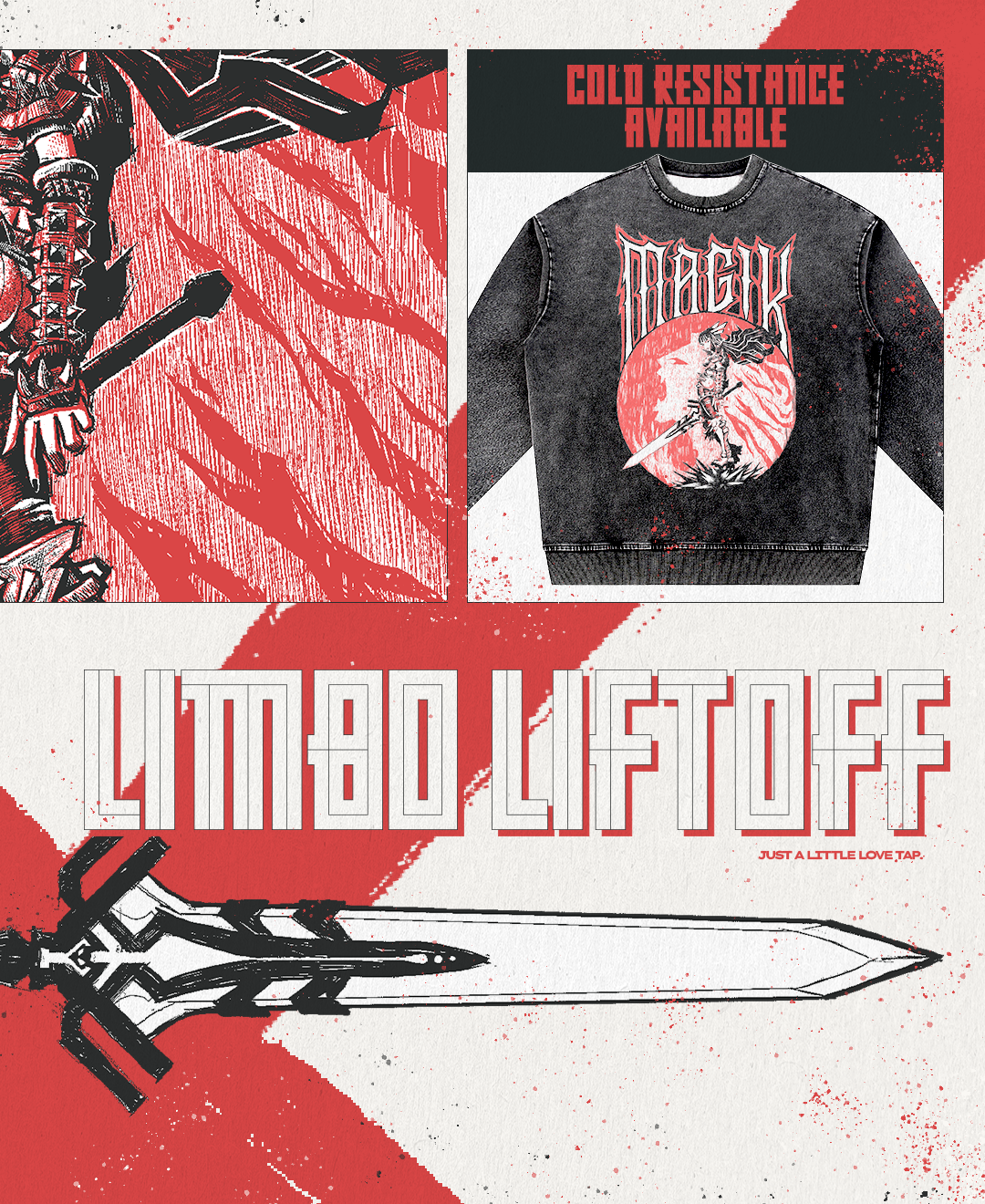 Magik & Darkchild Heavyweight Snow Washed T-Shirt