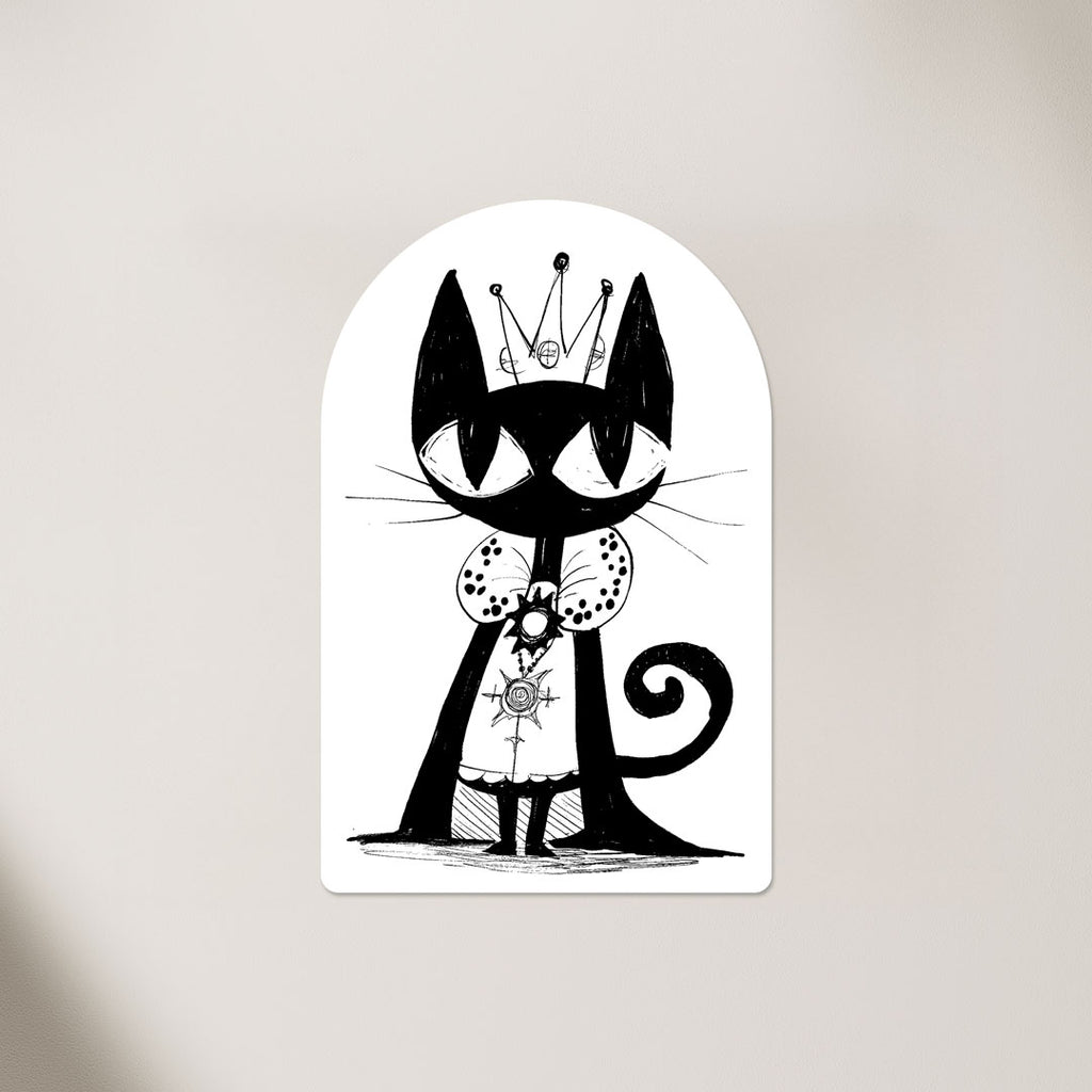 Meownarch Sticker