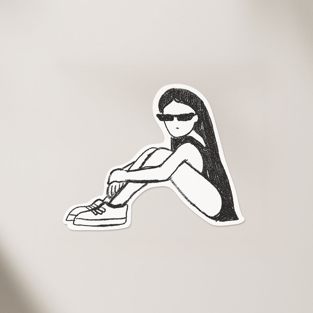 mystic chill sticker