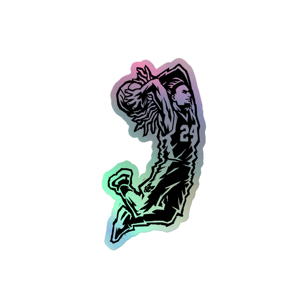 The Last Word holographic sticker
